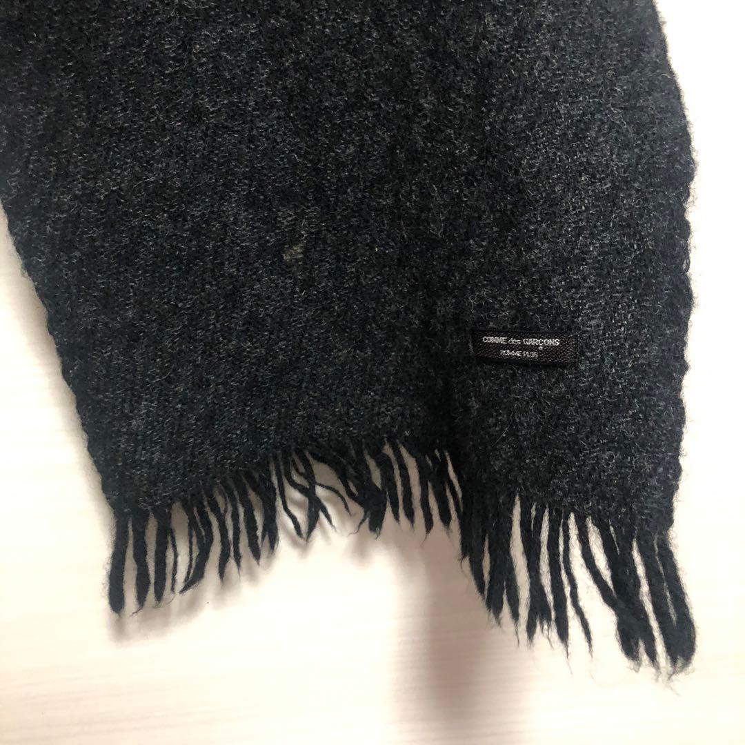 COMME des GARCONS HOMME PLUS フリンジマフラー
