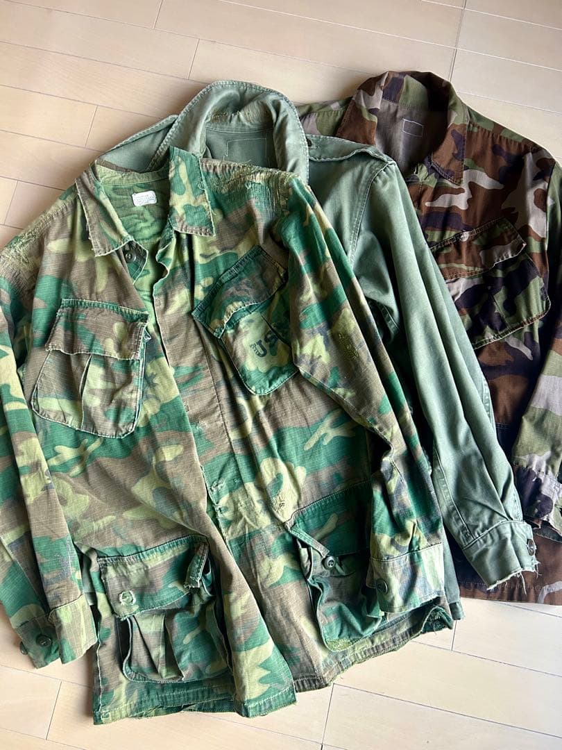 Ｍ43他三点セット　ジャングルファティーグ　ボロ　ジャンク