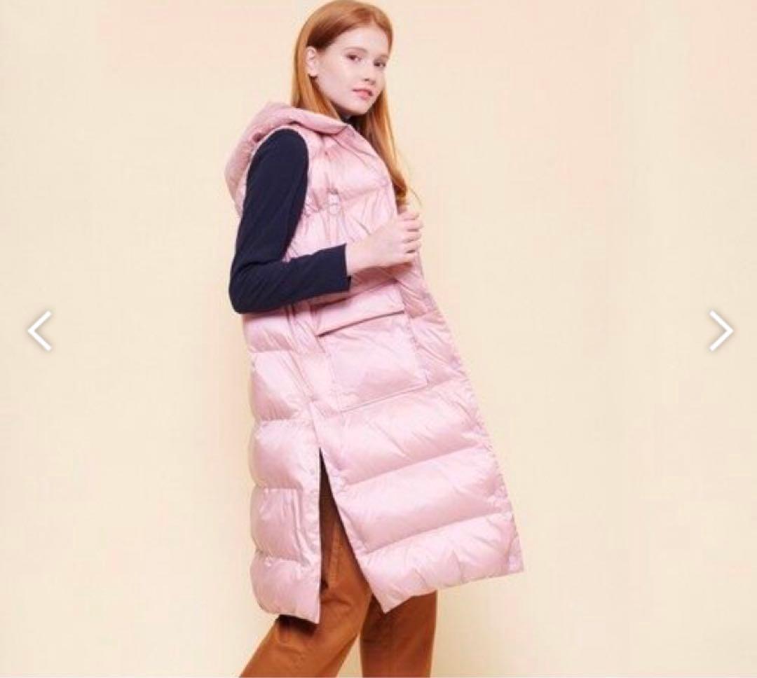 AIGLE 中綿ロングダウンベスト 撥水 ジャケット アウター