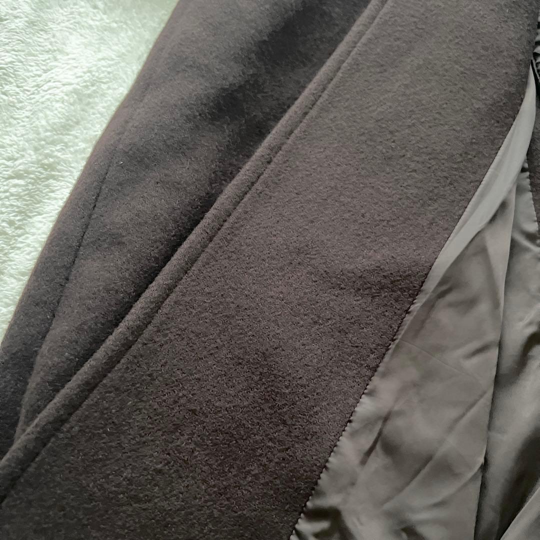 PUBLIC TOKYO SUPER140ブレンドトレンチライクウールコート