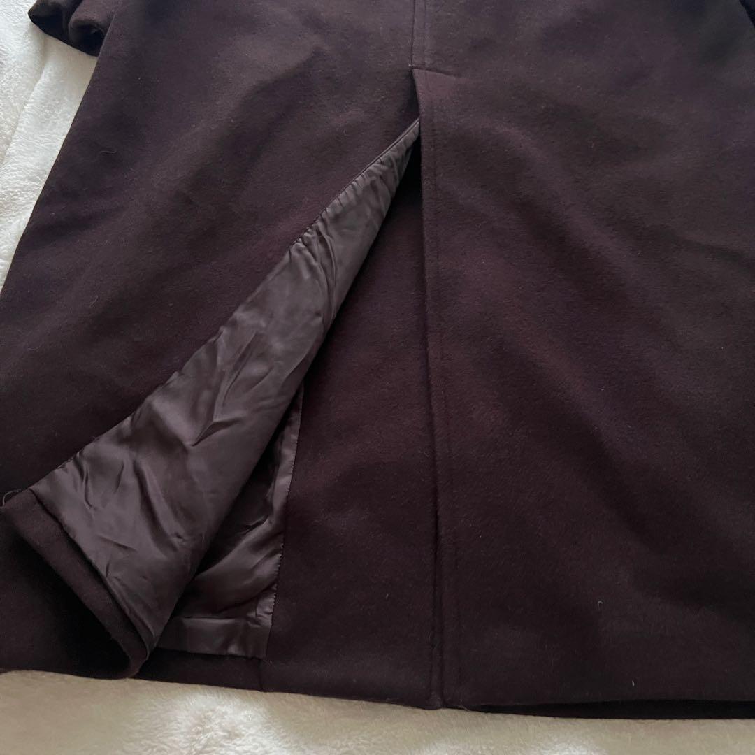 PUBLIC TOKYO SUPER140ブレンドトレンチライクウールコート