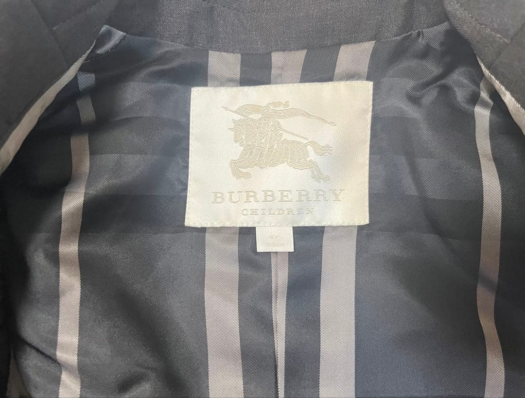 【BURBERRY 】子供用セレモニースーツ　4点セット