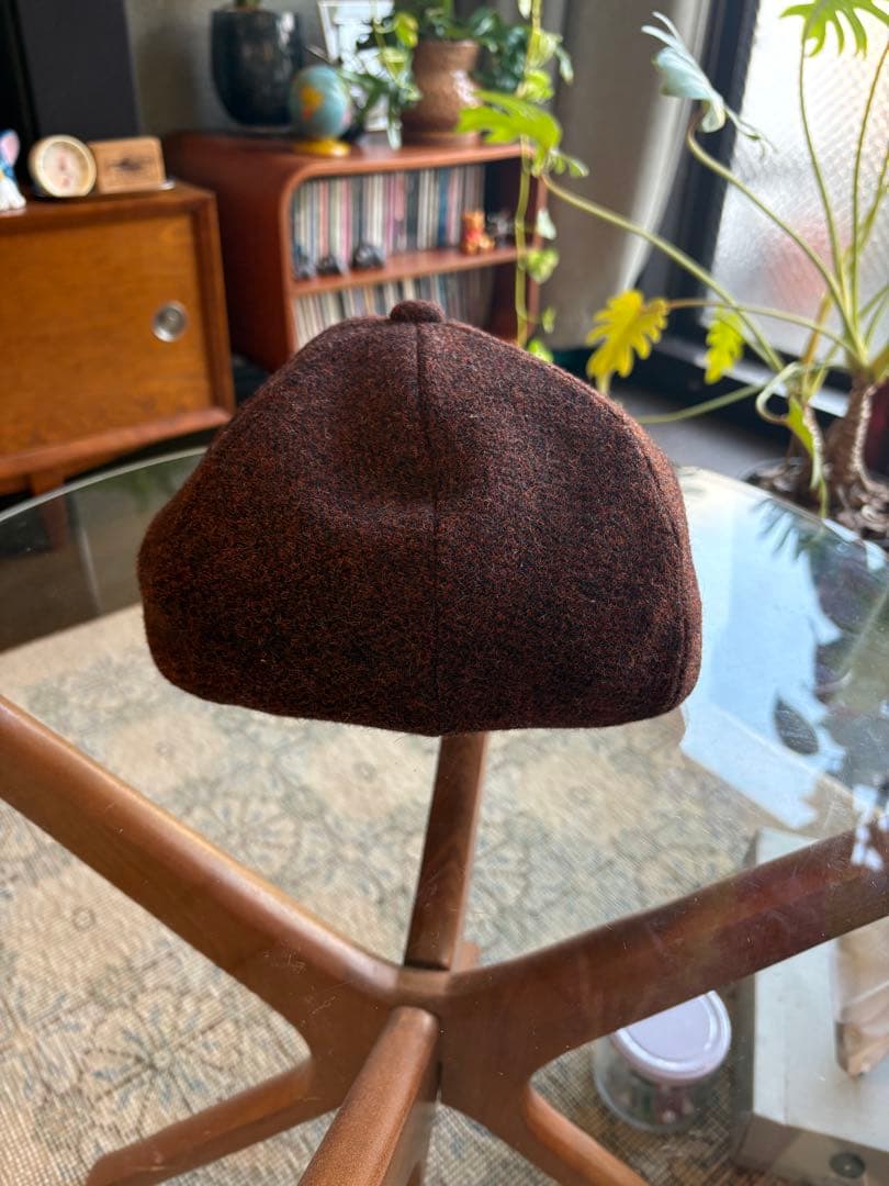 PaulStuart キャスケット brown mix