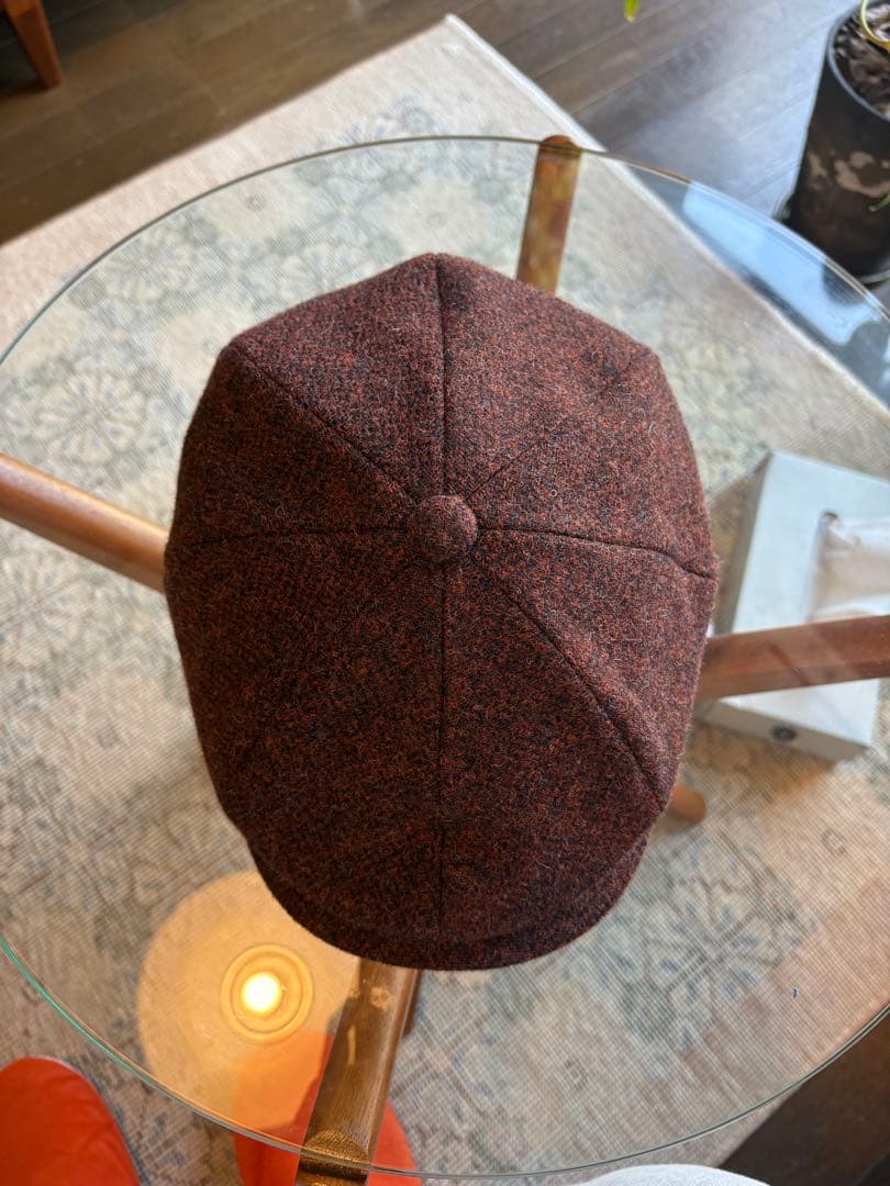 PaulStuart キャスケット brown mix