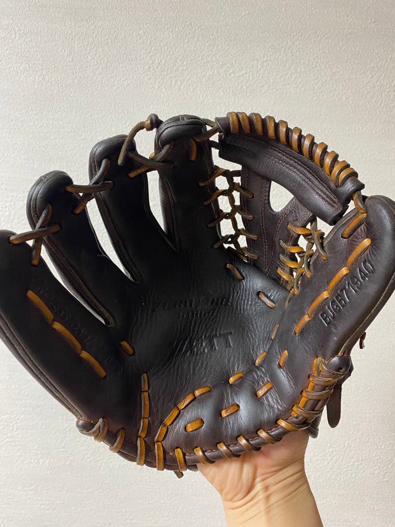 【ゼット】美品！ZETT軟式用グローブ　左用