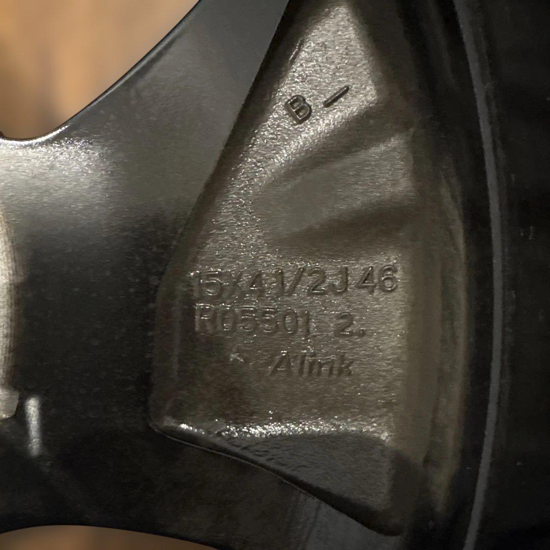 Nissan 日産　ルークス　15インチ純正ホイール　4本　純正ナット付き