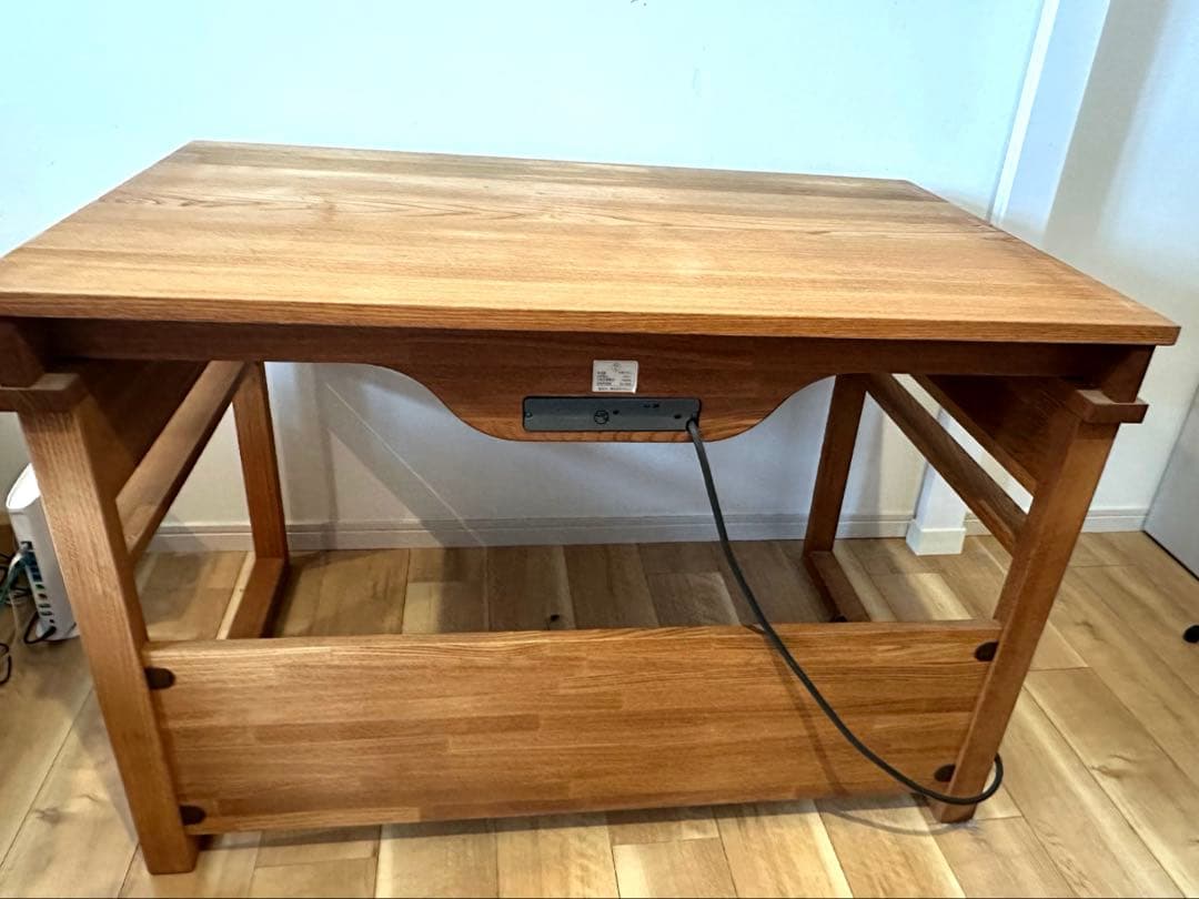 マルニ木工　天然木学習デスク