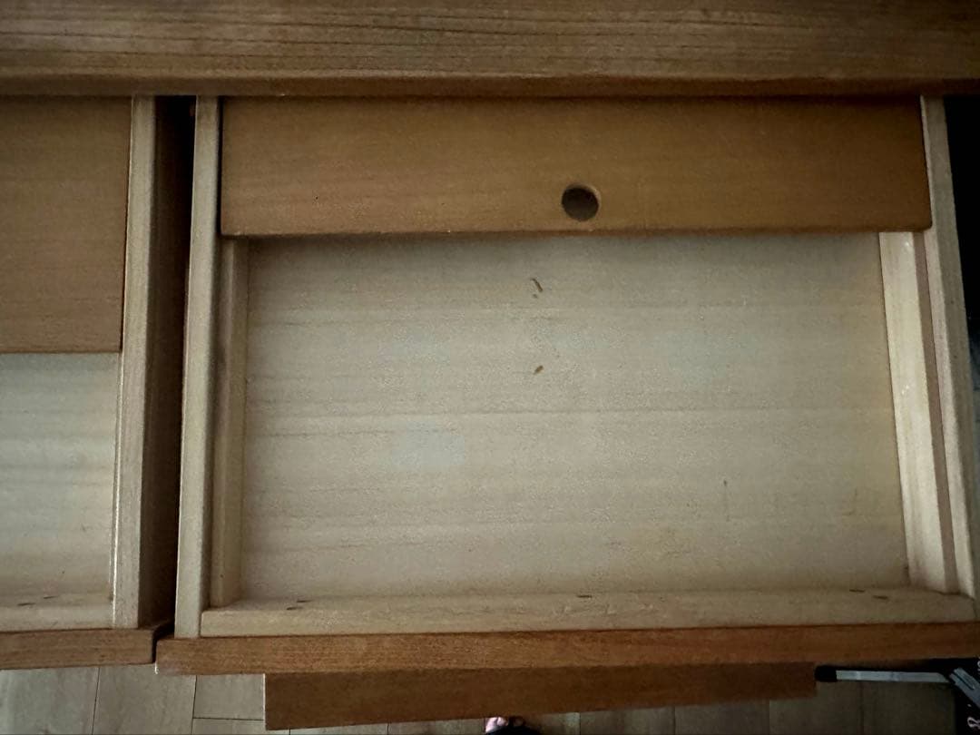 マルニ木工　天然木学習デスク