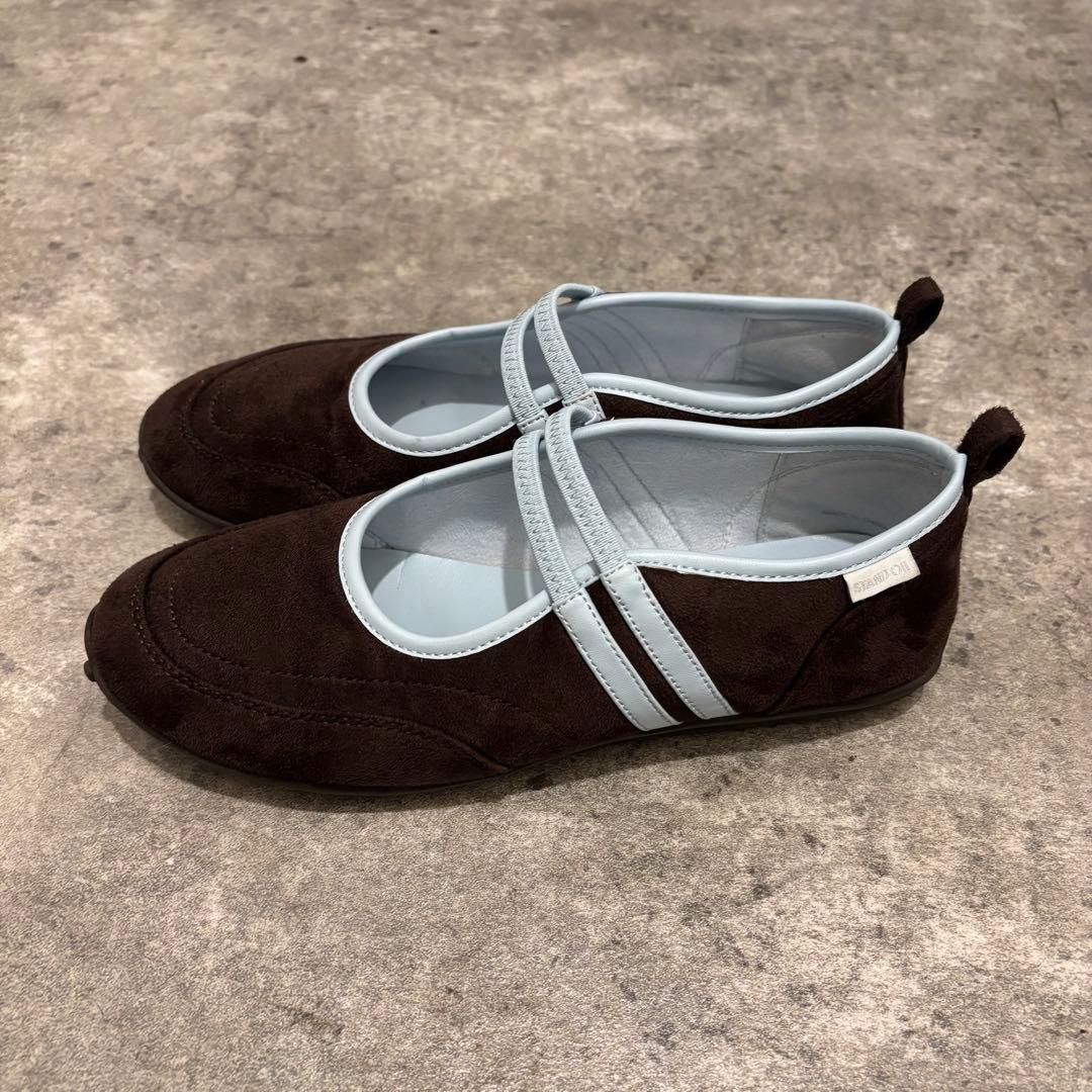 靴 Strap Mary Jane Sneakers / Standoil