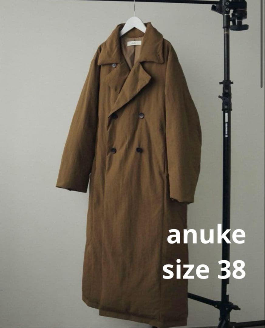 anuke スタンドカラーダウンコート 38 todayful