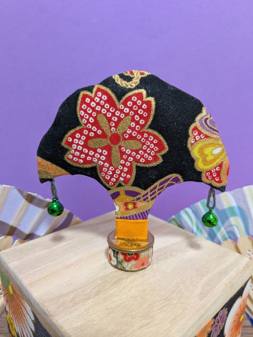 「小さくても！！高級:無垢桐材の枕」なんちゃって投扇興セット。