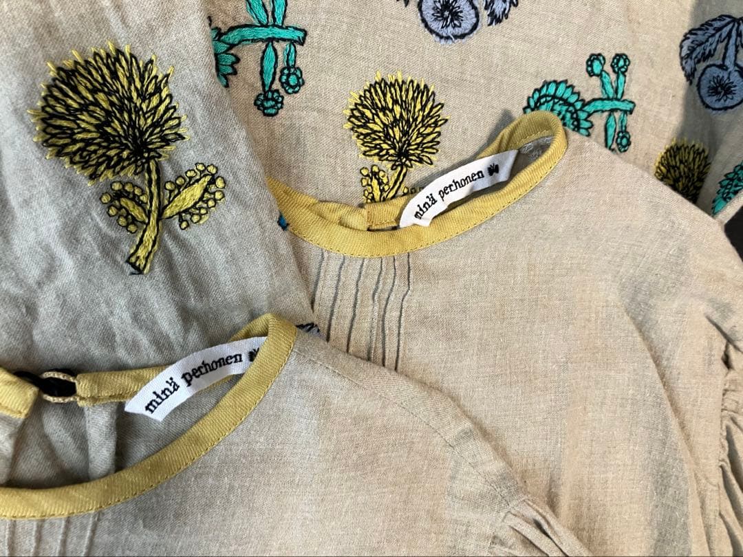 ☆tmk☆ minä perhonen キッズワンピース　110 130