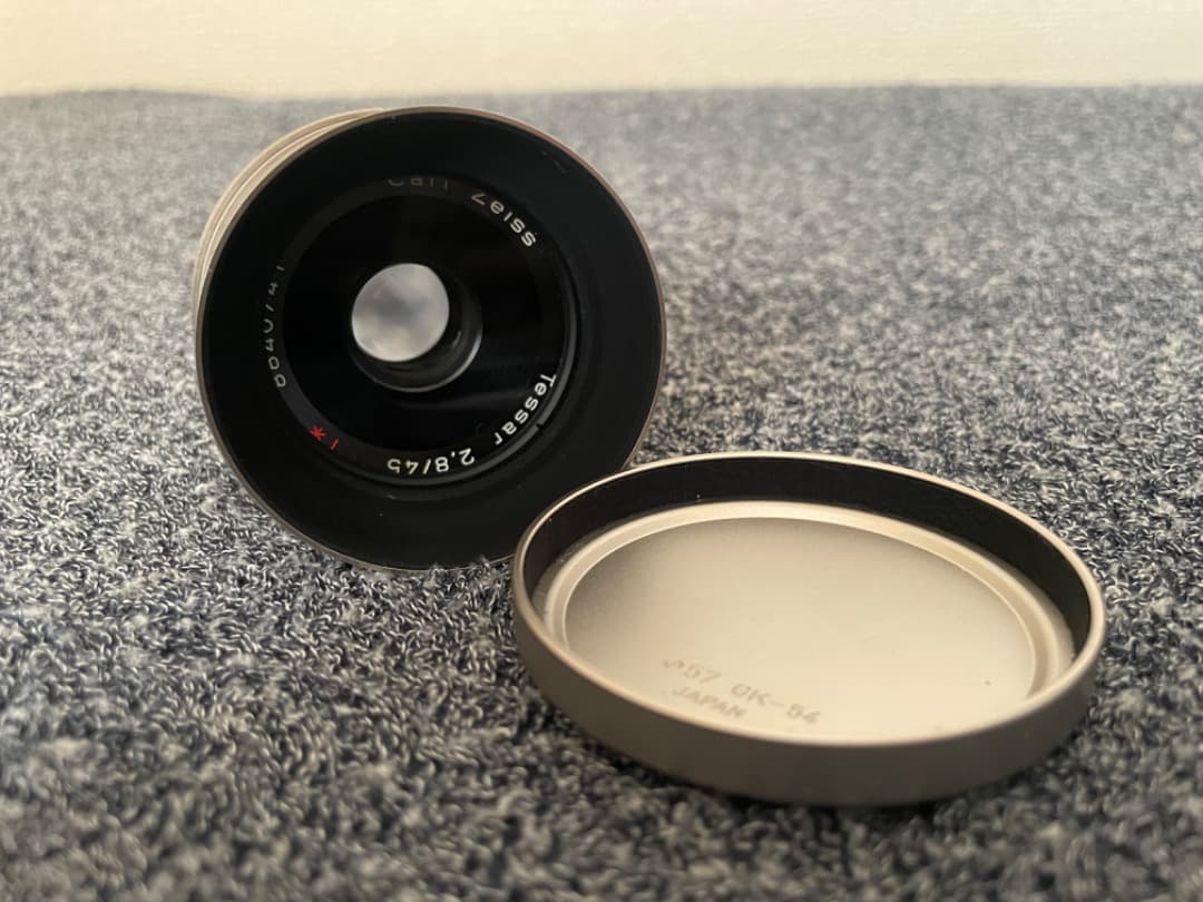 【美品/箱付き】CONTAX S2 一眼レフカメラ 60周年記念 レンズ付き