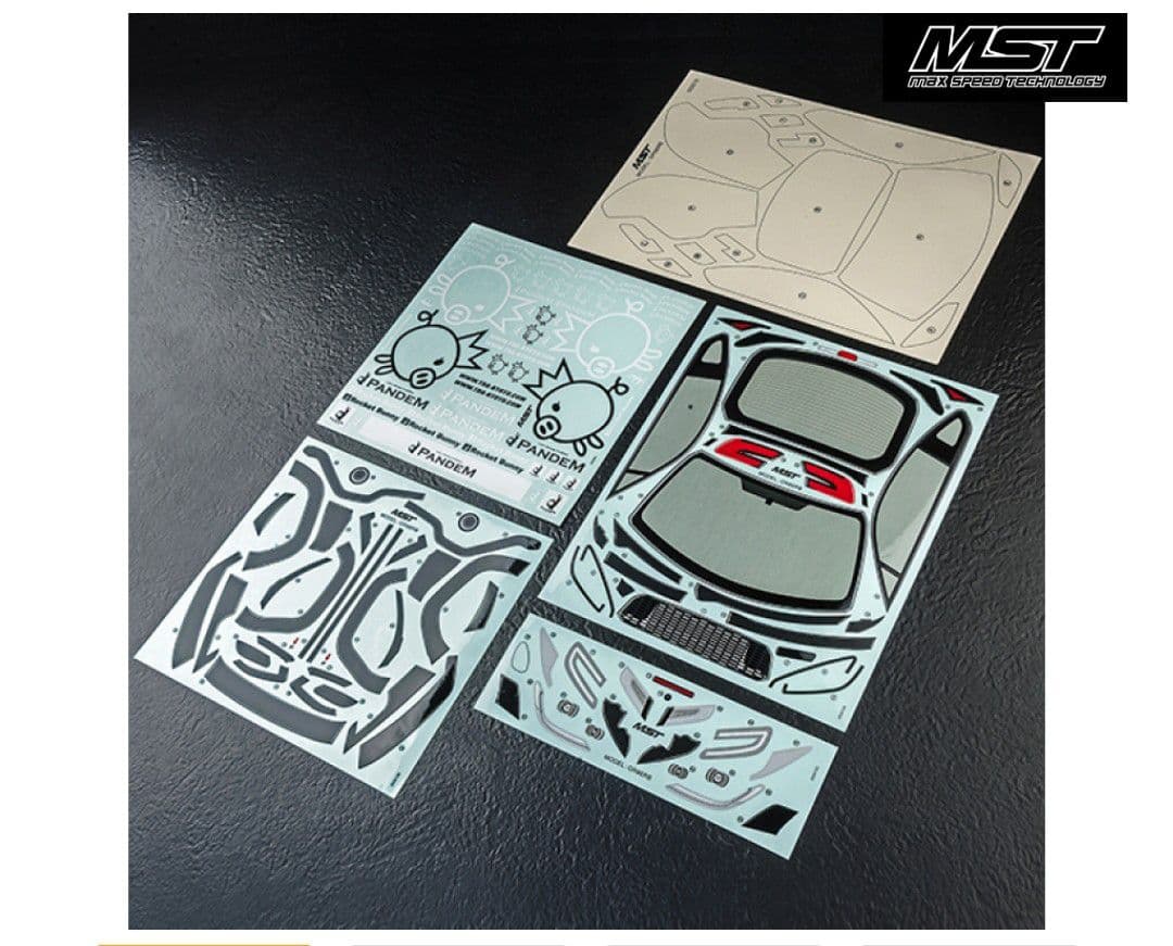 MST PANDEM GR86　クリアボディキット