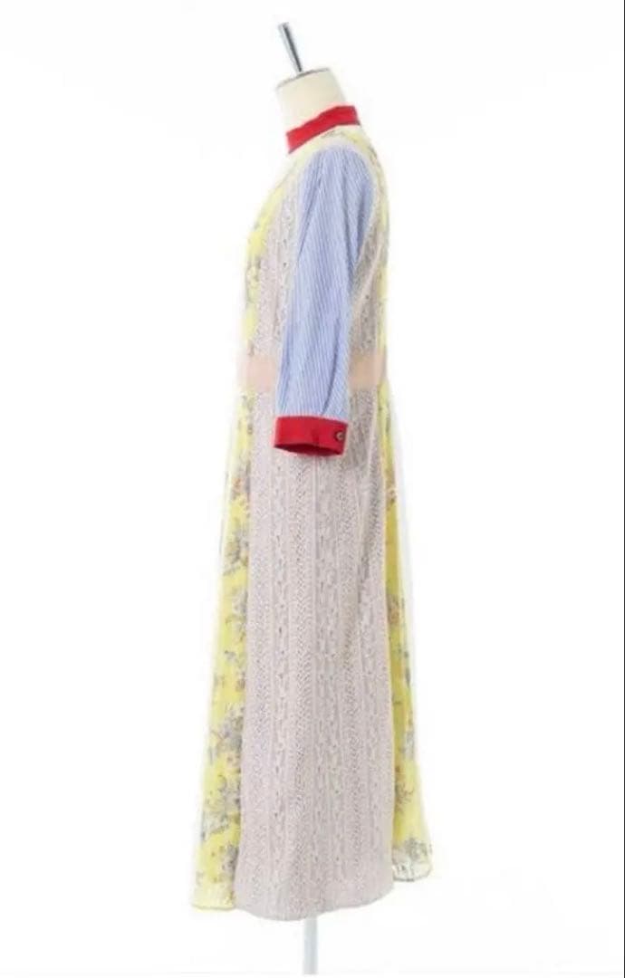 《完売品》　新品未着用ADELLY パッチワークワンピース