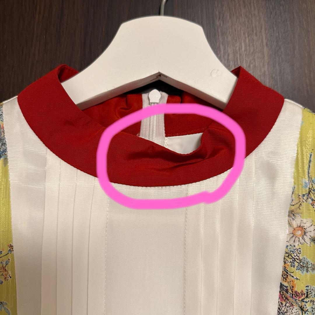 《完売品》　新品未着用ADELLY パッチワークワンピース