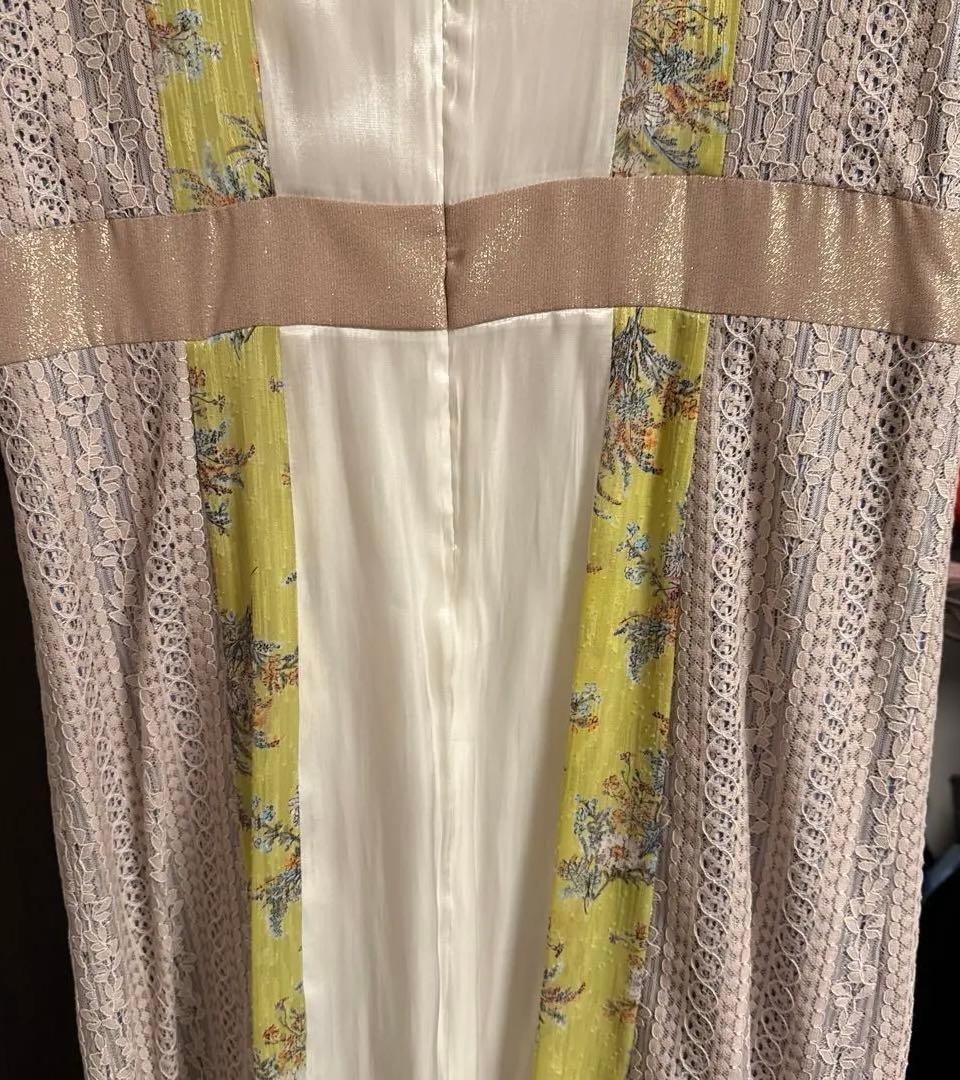 《完売品》　新品未着用ADELLY パッチワークワンピース