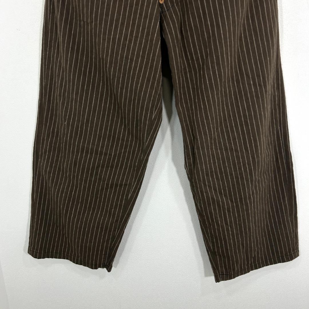 【最初期 三角タグ Evis】Evisu Stripe Suspenders