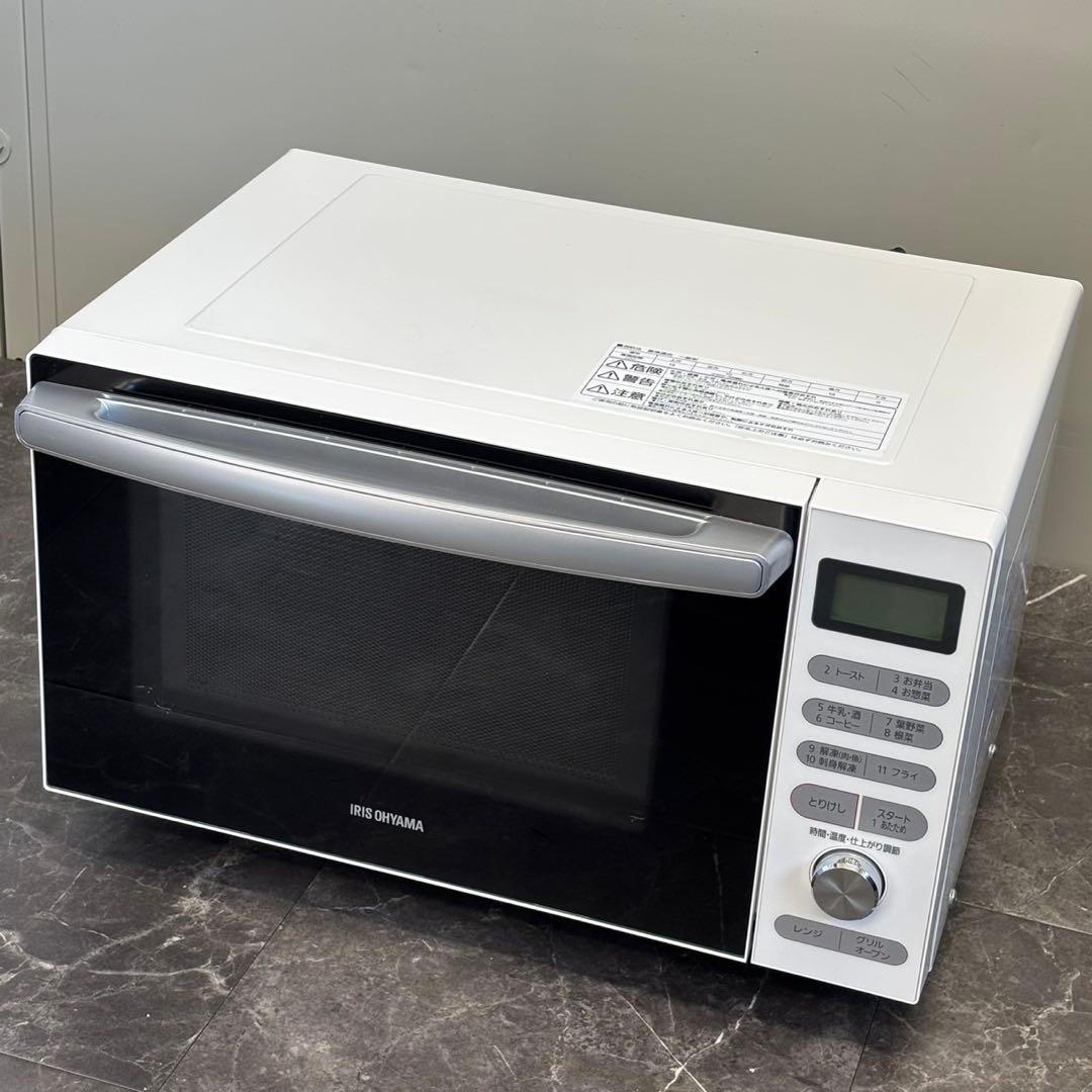 ♪送料込！美品 2022年 フラットオーブンレンジ MO-F1805-W