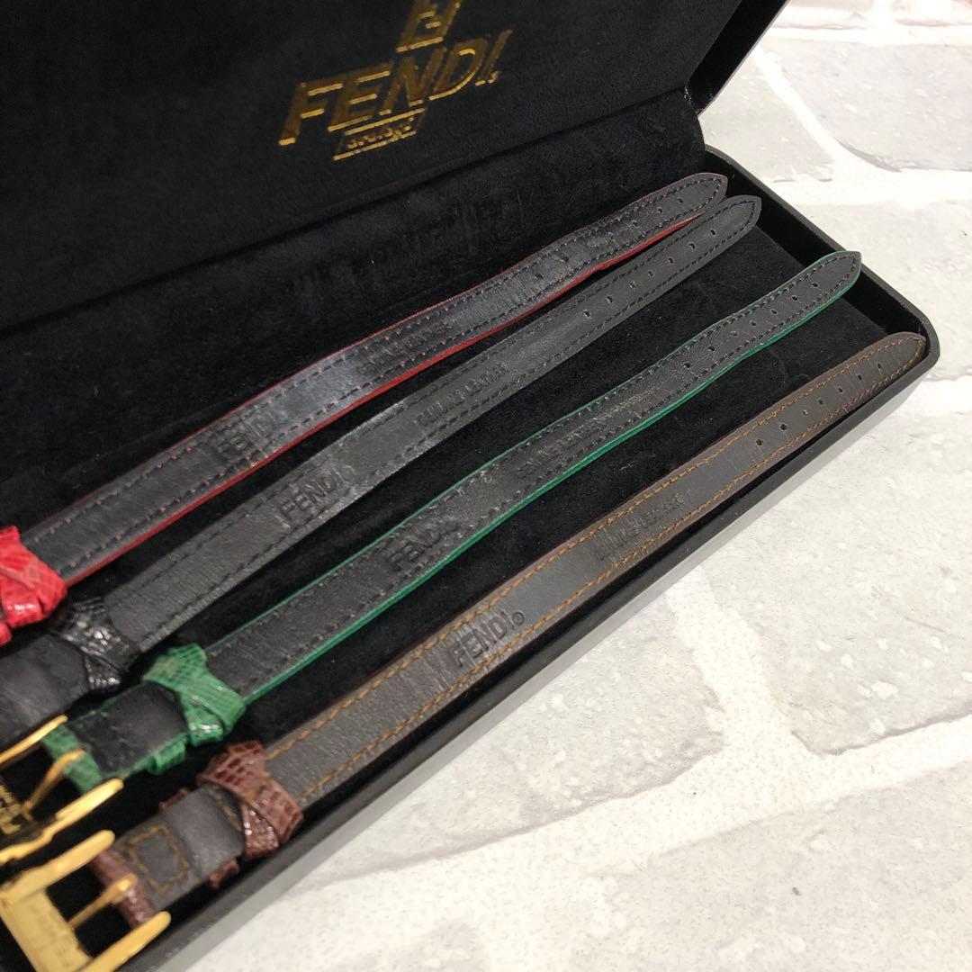 M4463 フェンディ レディース腕時計 チェンジベルト