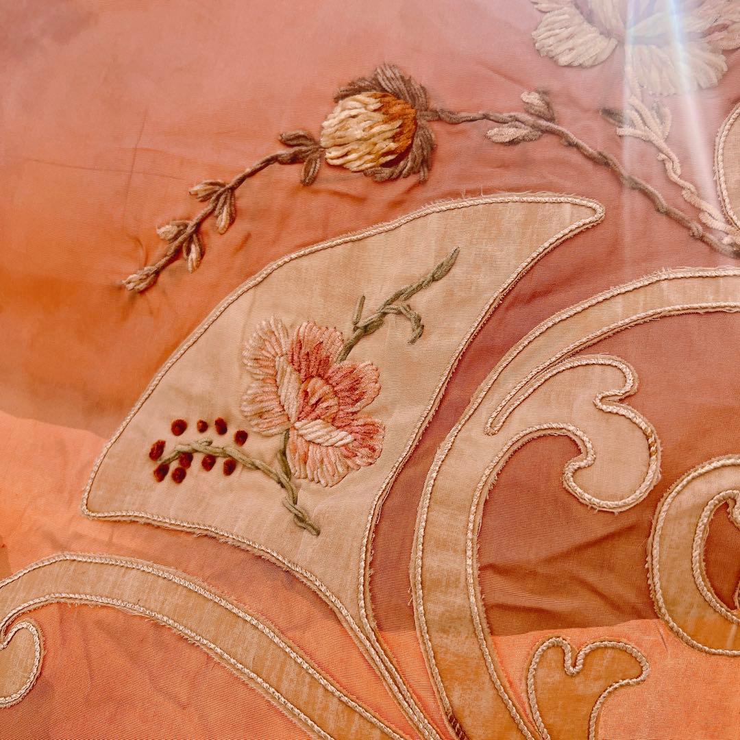 1800年代後期〜1900年代初期　フランス　アンティーク　枕カバー　壁飾り