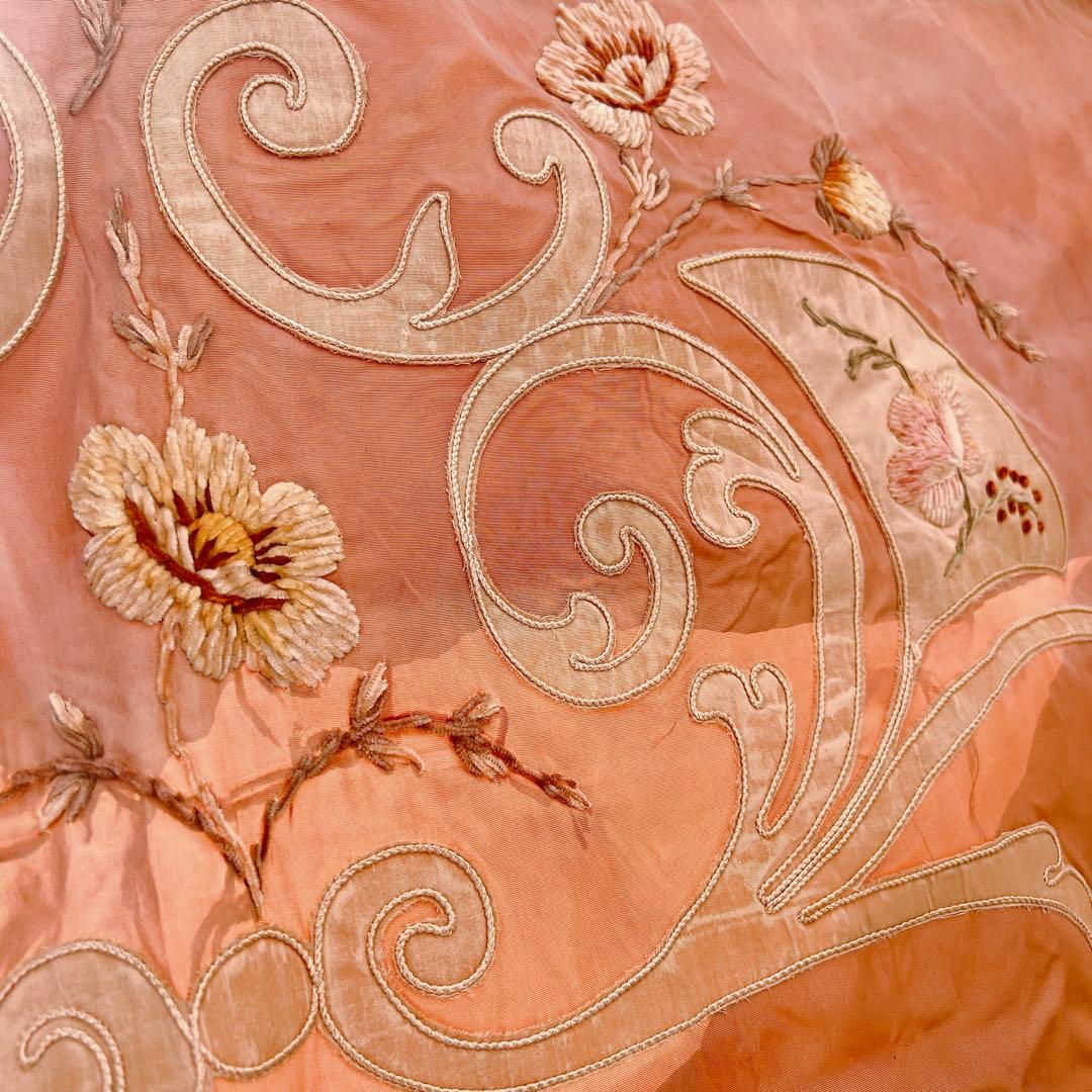 1800年代後期〜1900年代初期　フランス　アンティーク　枕カバー　壁飾り