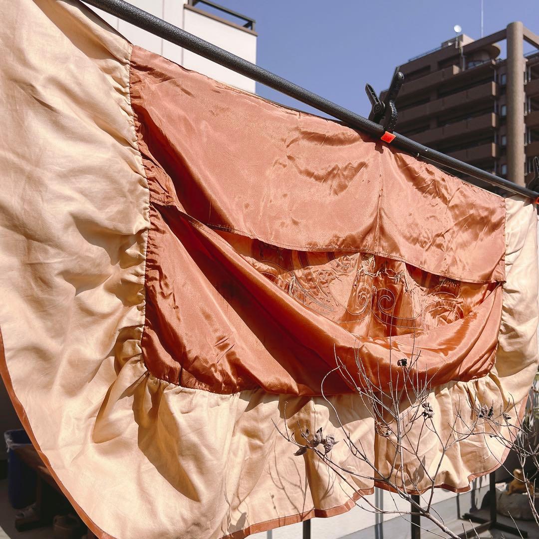 1800年代後期〜1900年代初期　フランス　アンティーク　枕カバー　壁飾り