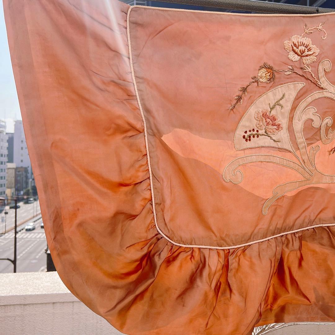 1800年代後期〜1900年代初期　フランス　アンティーク　枕カバー　壁飾り