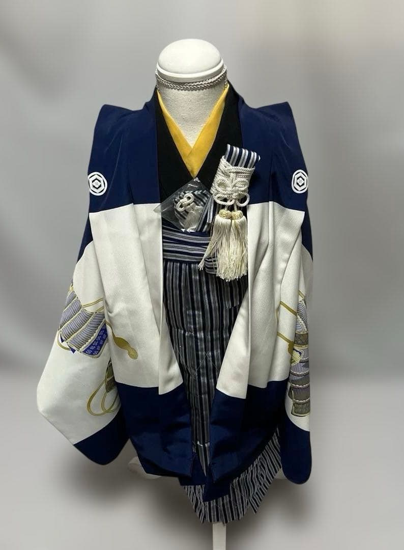 S*)様 1-上　七五三　五歳　着物　男の子　五歳　8点セット