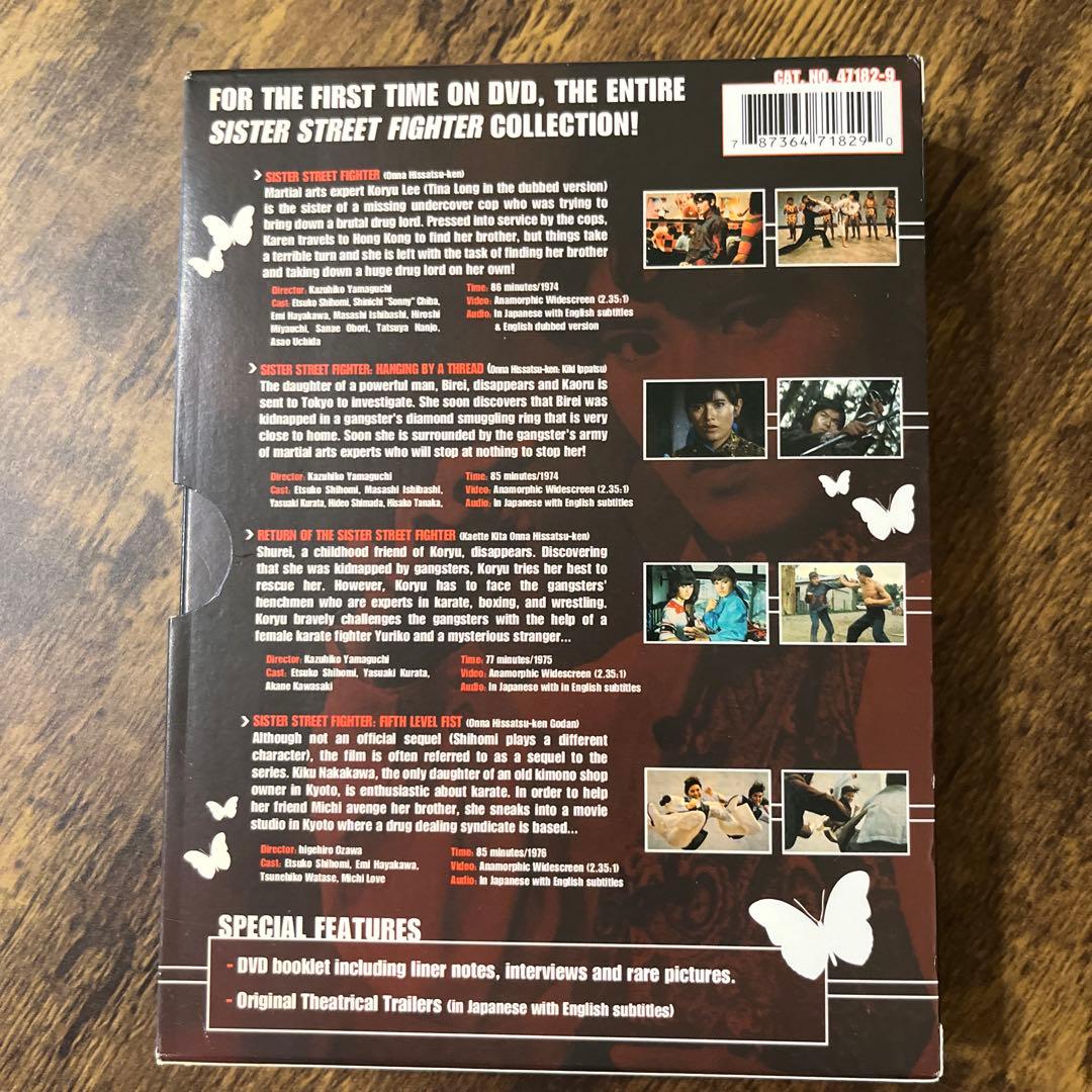 女必殺拳　DVD box セット　us版