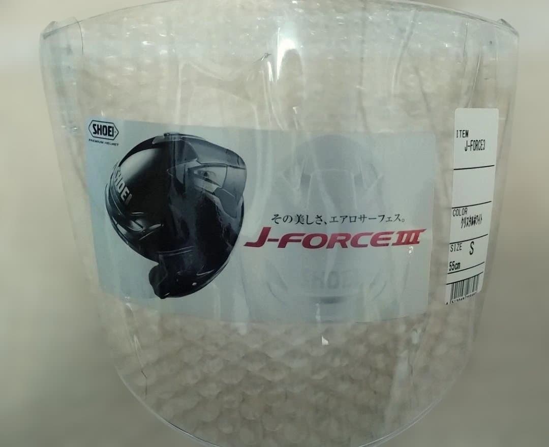 SHOEI J-FORCE3 ホワイト Sサイズ