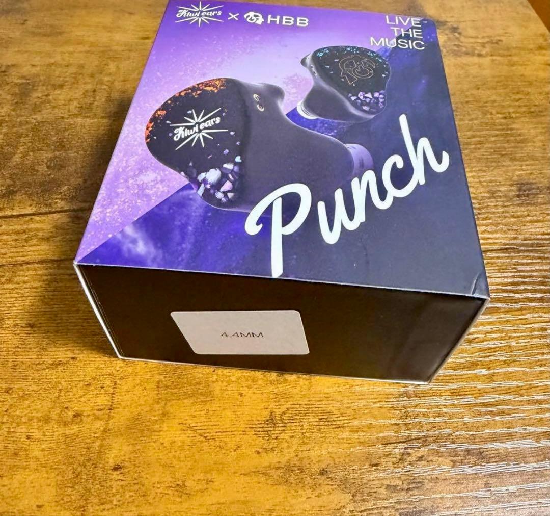 Kiwi Ears x HBB Punch 4.4mm(フィルタ1ペア欠損)