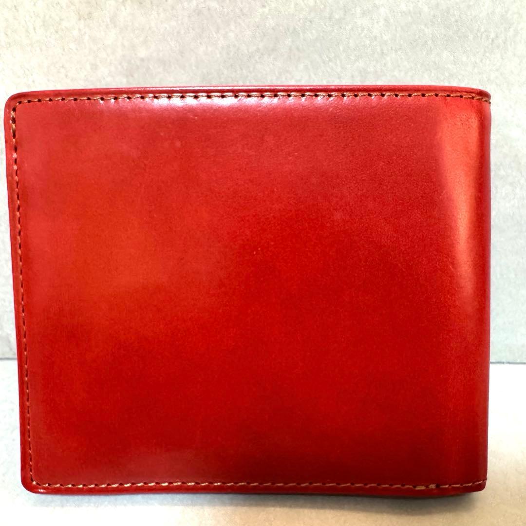 ヴィヴィアンウエストウッド　二つ折り財布　メンズ　レッド　レザー　本革　未使用