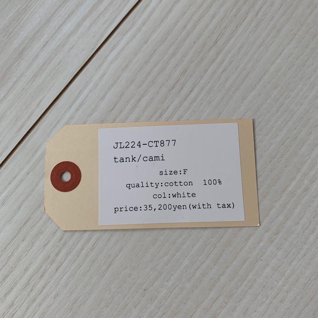 トップス jonnlynx 'tank +cami' size F