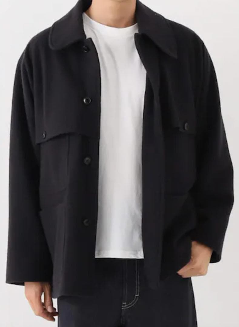 プ*彡様 21AWナッピングウールマッキーノウクルーザージャケット2 U03-0