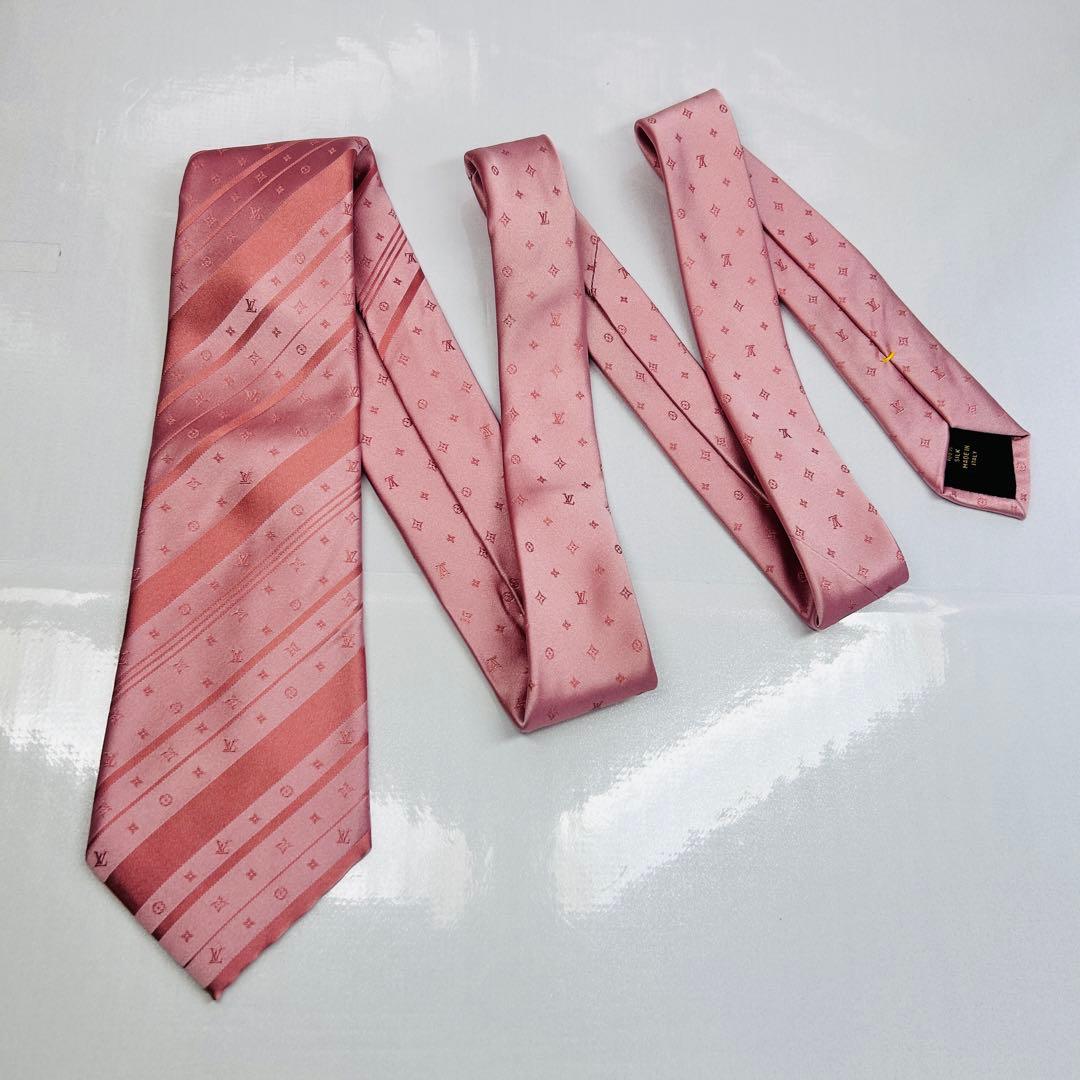 LOUIS VUITTON 極美品 ルイヴィトン ネクタイ モノグラム 大人気