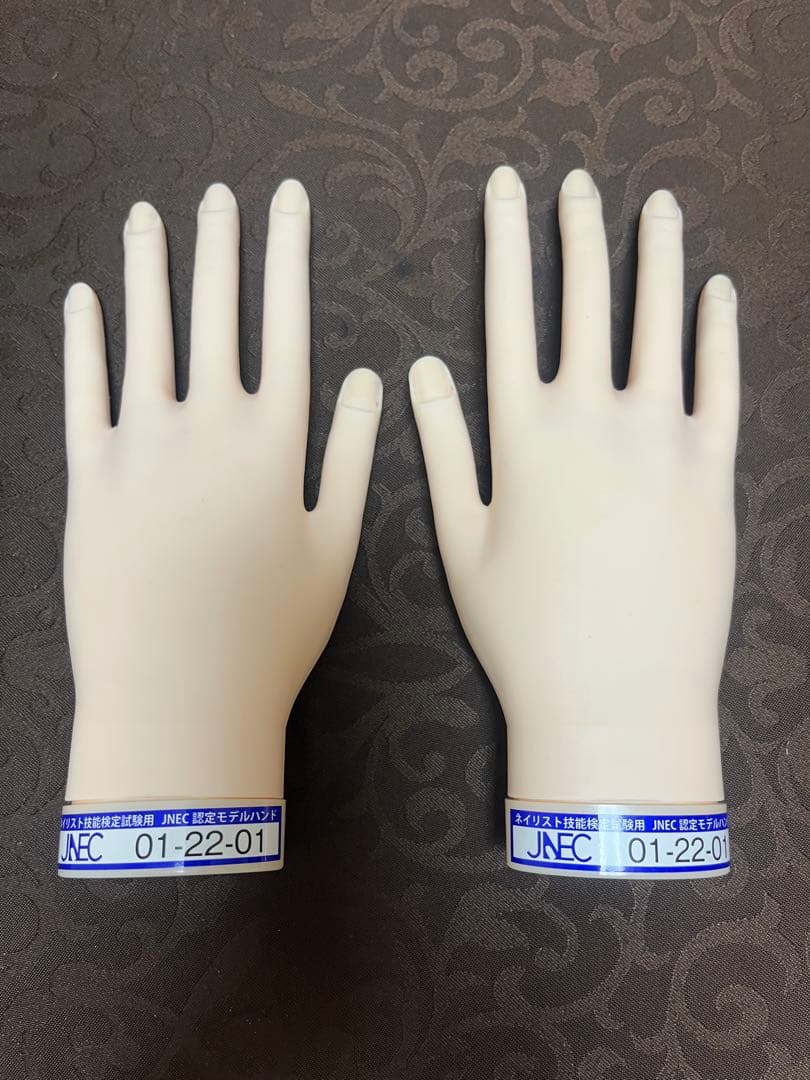 モデルハンド　ネイリスト　試験用