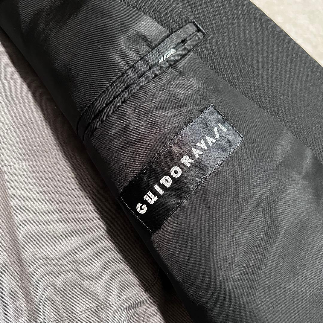 90s ヴィンテージ ダブルスーツ セットアップ 成人式 ブラックL