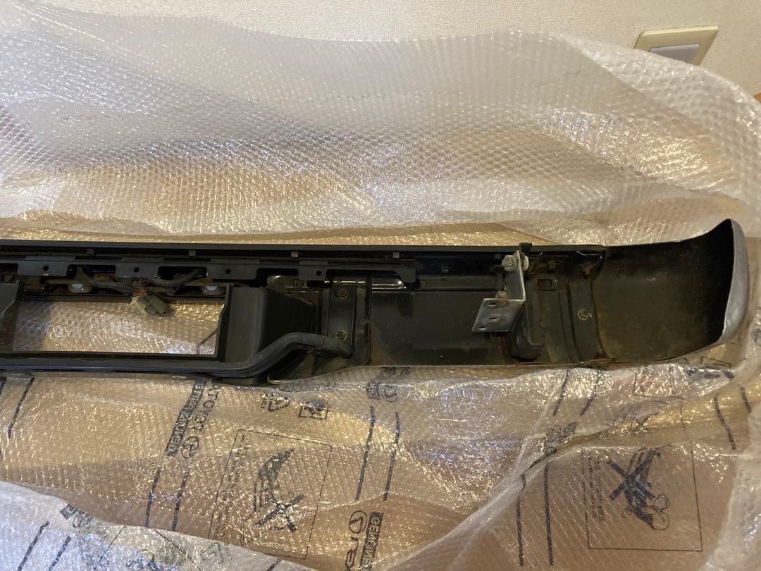 希少 D21 テラノ 後期 メッキ 純正 リアバンパー