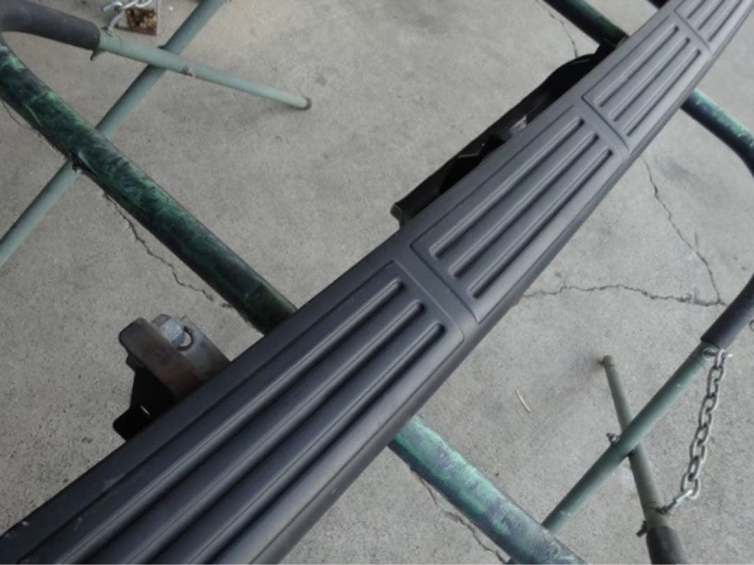 希少 D21 テラノ 後期 メッキ 純正 リアバンパー