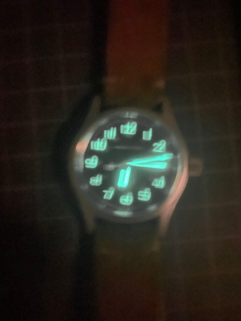 【希少⭐️ビンテージ】HAMILTON KHAKI腕時計 ブラック H683110