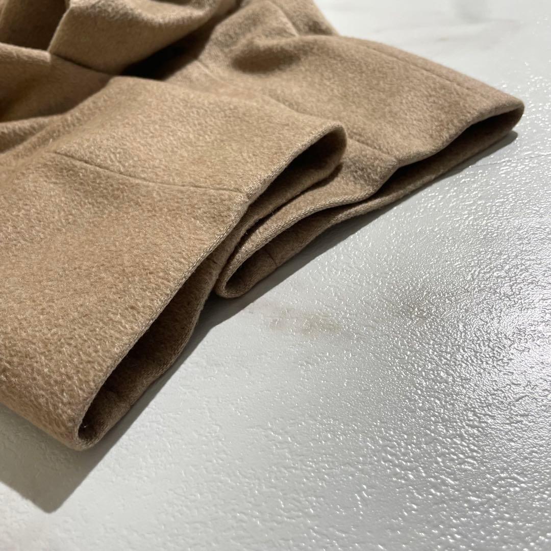 極美品✨ ベルベスト カシミヤ×ミンク素材 トレンチコート ブラウン 大きい