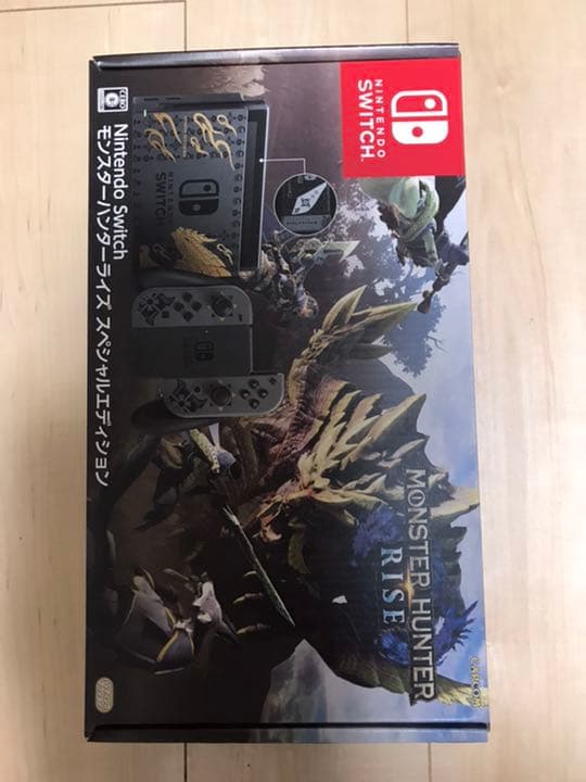 新品未開封モンスターハンター ライズ Switch 本体 ソフト同梱版