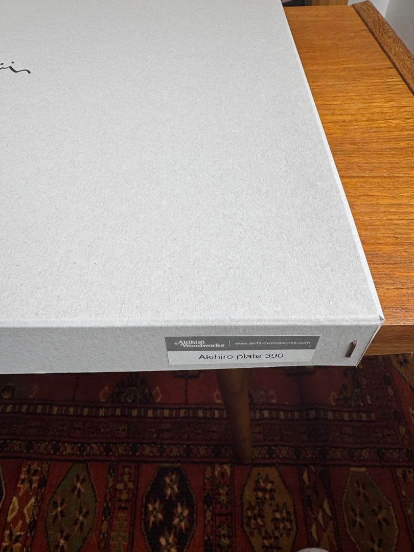 Akihiro Woodworks お皿　サイズデカいです。