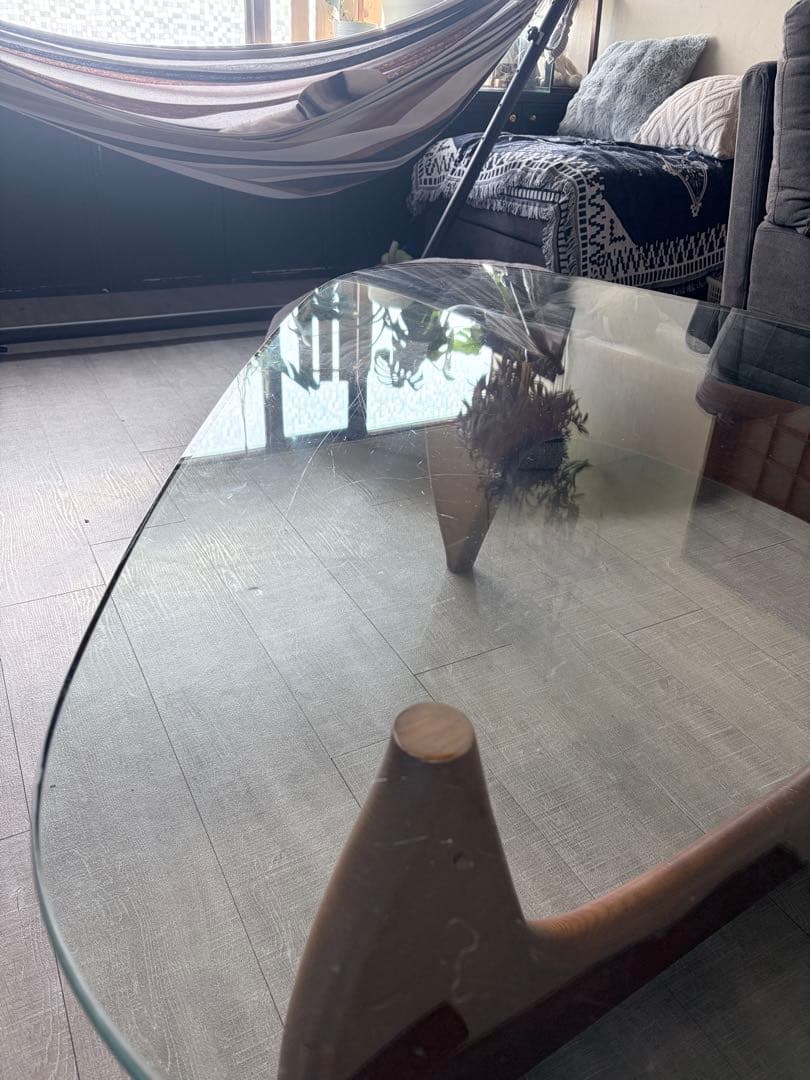 センターテーブル　ガラス