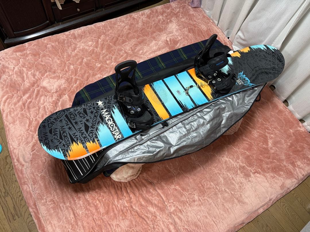 M*5様 【直接受け取り】スノーボード 板 ビンディング ブーツ K2 BURT