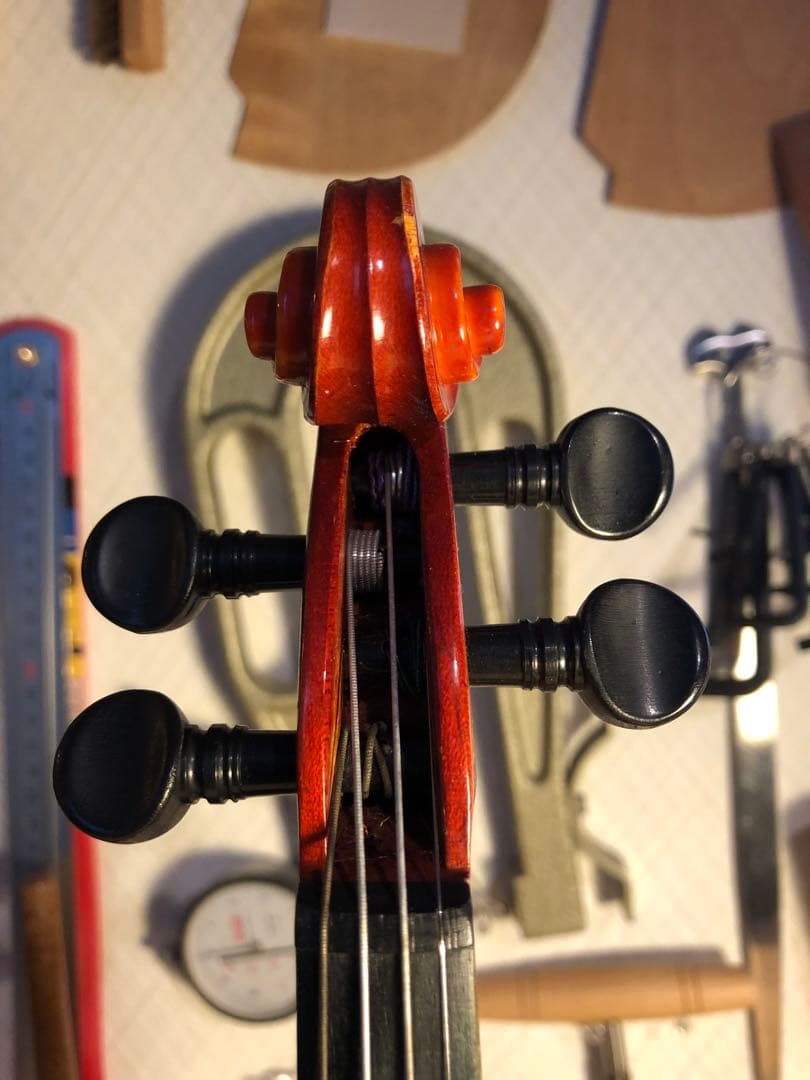 【駒&魂柱調整済】Suzuki分数バイオリンNo220 1/10 1991