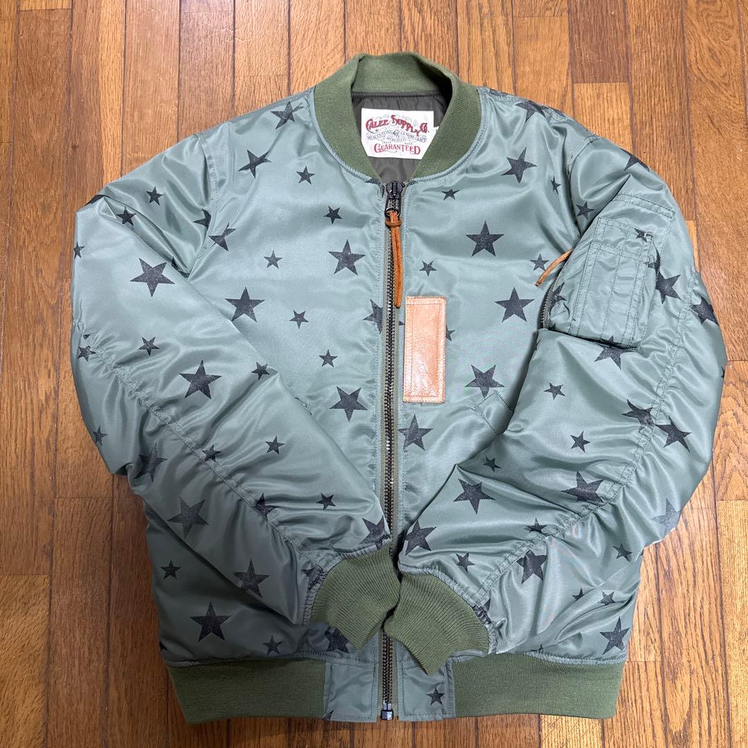 UVERworld TAKUYA 着用Calee 星柄 MA-1