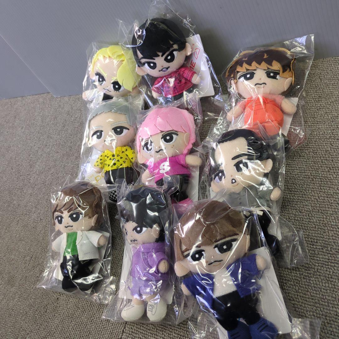 【未開封品】Man すのチル チルぬい 9人セット　ポストカード付き