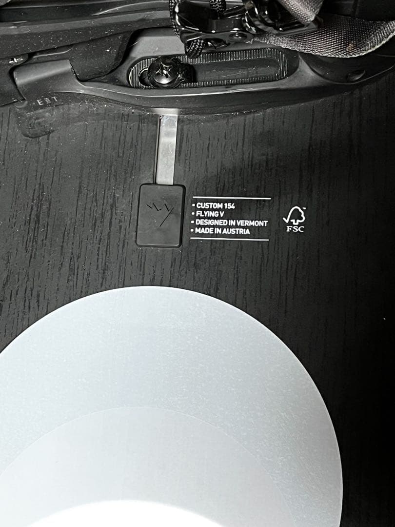 『ビンディング付き』Burton Custom board 154cm